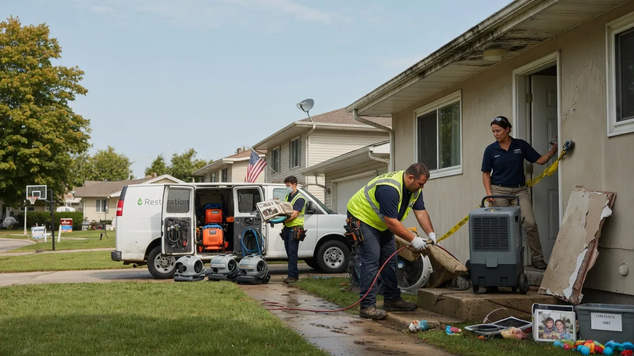 Water Damage Restoration in East Chicago, IN near me